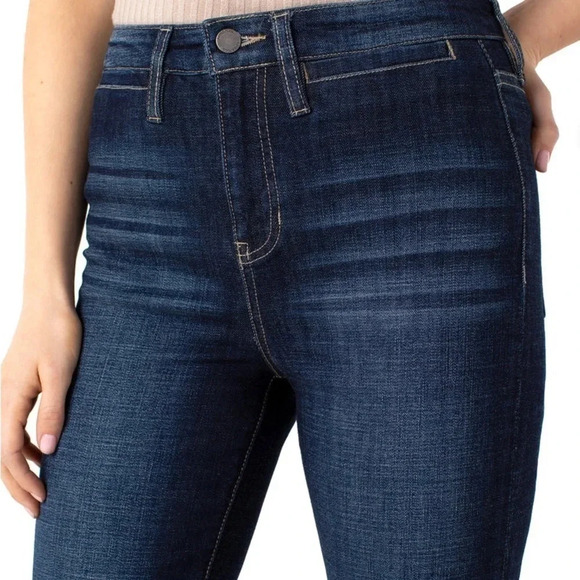 LIVERPOOL Dark Wash Straight Leg Jeans Size 6 - Picture 3 of 16